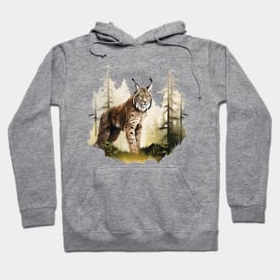 Eurasian Lynx Hoodie